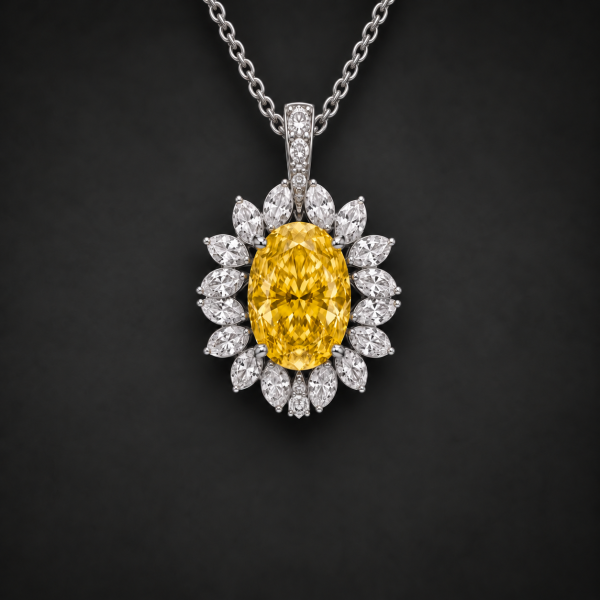 女墜→彩鑽→橢圓形 