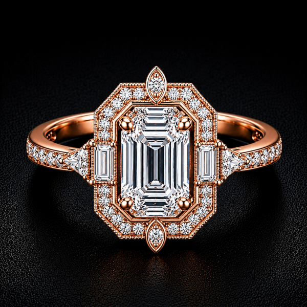 女戒→祖母綠形 