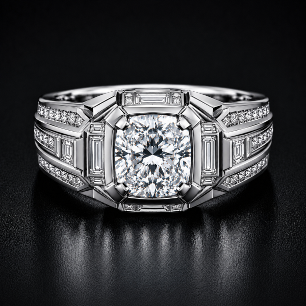 男戒→枕形 