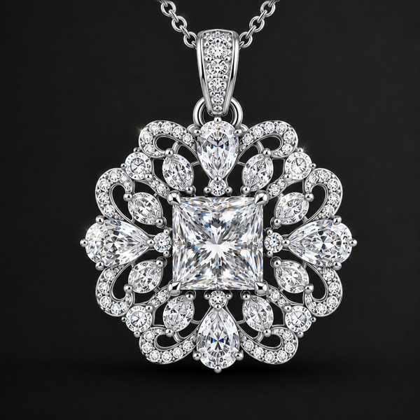 女墜→公主形 