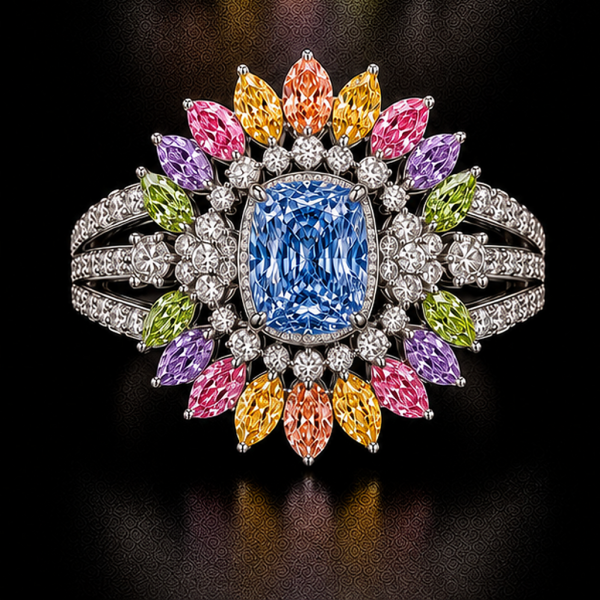 女戒→彩鑽→多形狀→大款 